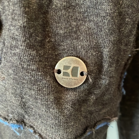 Boss Orange zip-up sweatshirt 100% cotton - Picture 5 of 10